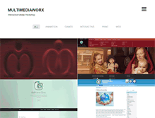 Tablet Screenshot of multimediaworx.com